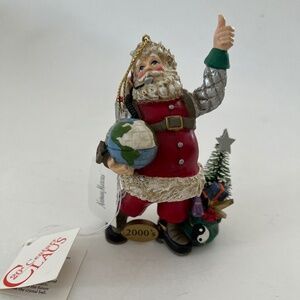 2000'S SANTA ORNAMENT MIDWEST IMPORTS